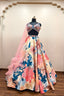 Ethereal Floral Lehenga - Soft Pastel Designer Ethnic Wear