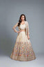 Jacket style thread work lehenga