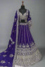 Electric blue lehenga
