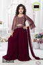 Elegant Maroon Ethnic Ensemble
