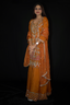Orange Sharara Suit with Embroidery