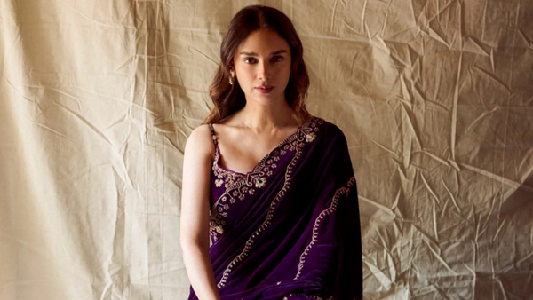 Aditi Rao Hydari’s 200-Hour Handcrafted Sari is a Masterpiece