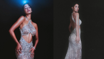 Disha Patani Dazzles in a Custom Falguni Shane Peacock Gown: A Masterclass in Shine and Detail