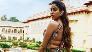 Janhvi’s Blooming Masterpiece: A Lehenga Dream