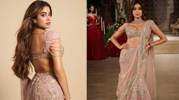 Janhvi Kapoor Radiates in Jayanti Reddy's Exquisite Baroque Embroidered Collection