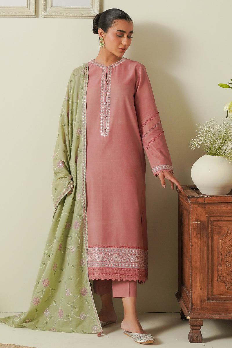 Cross Stitch | Mahiri Embroidered Lawn 24 | SOFT SAGE