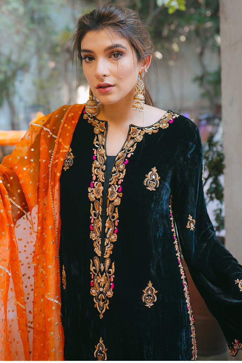 Ansab Jahangir | Bow Velvet Edit | MIDNIGHT FANTASY