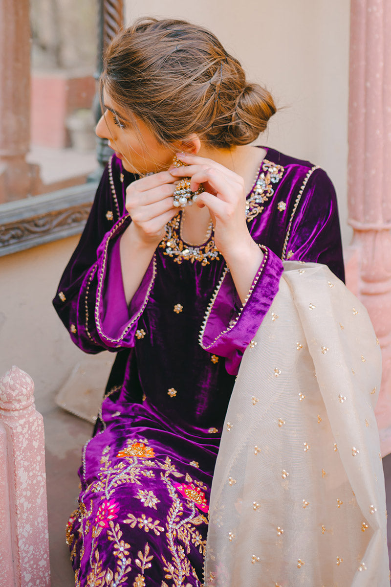 Ansab Jahangir | Bow Velvet Edit | WINTER HAZE