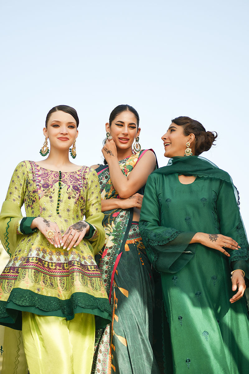 Ansab Jahangir | Luxury Silk Pret | KIWI