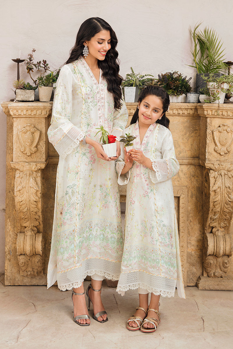 Ansab Jahangir | Luxury Silk Pret | WHISPER WHITE