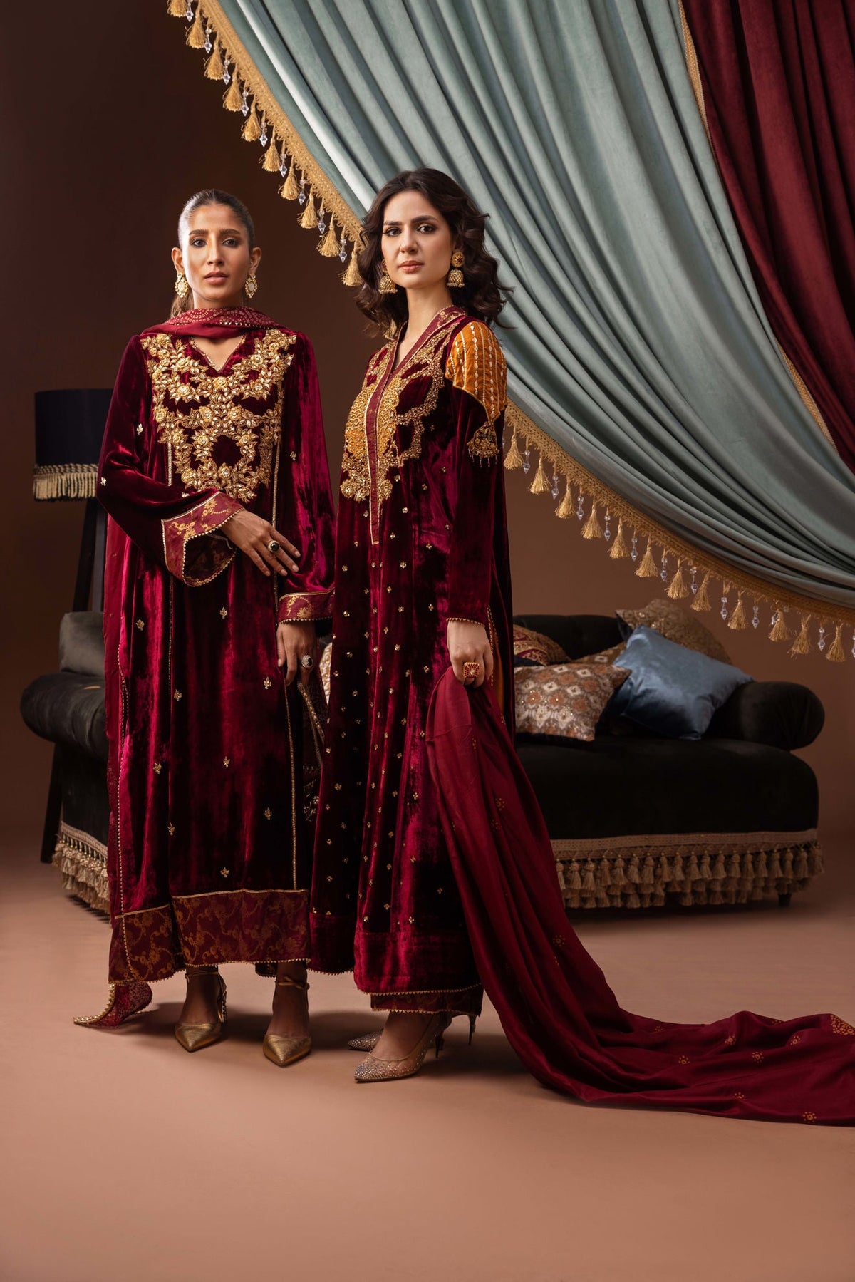 Ansab Jahangir | Bow Velvet Edit | SCARLETT