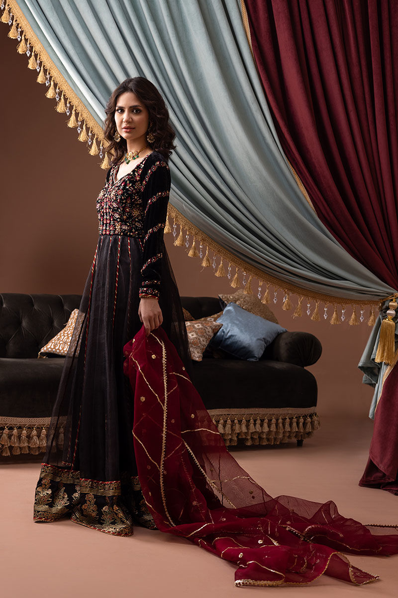 Ansab Jahangir | Bow Velvet Edit | ELAINE