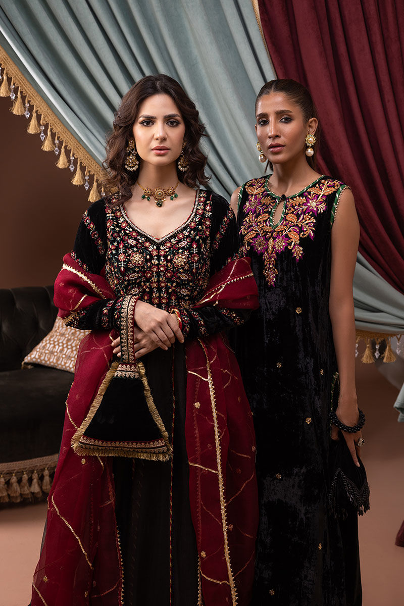 Ansab Jahangir | Bow Velvet Edit | ELAINE