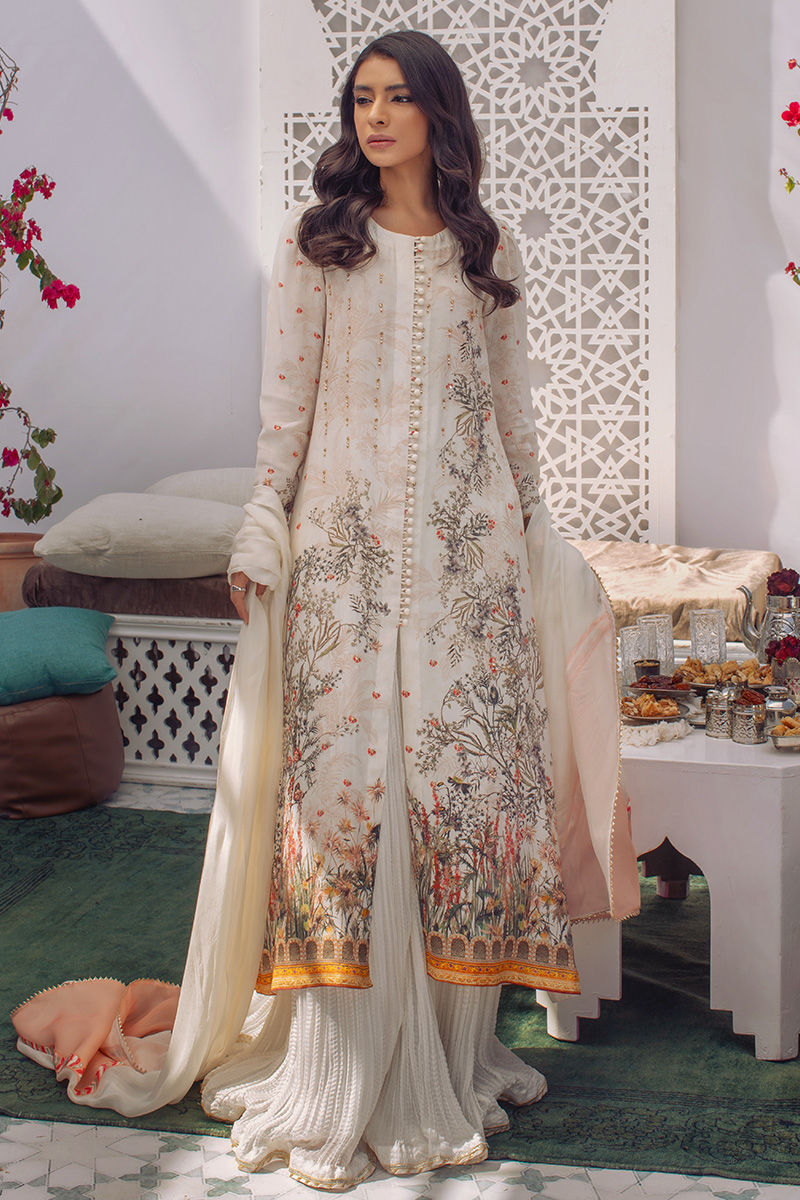 Ansab Jahangir | Luxury Silk Pret | BOTANICAL BLISS