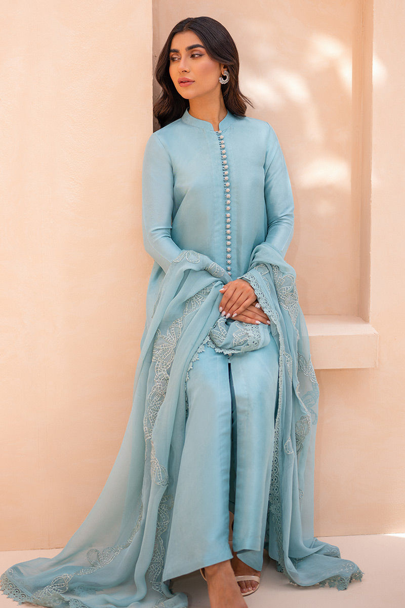 Ansab Jahangir | Luxury Silk Pret | AURORA FROST