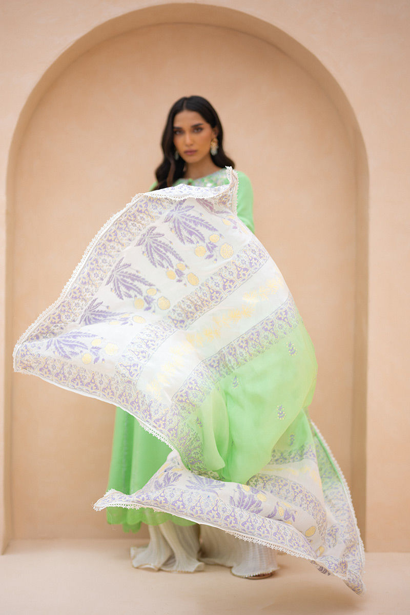 Ansab Jahangir | Luxury Silk Pret | VERDE
