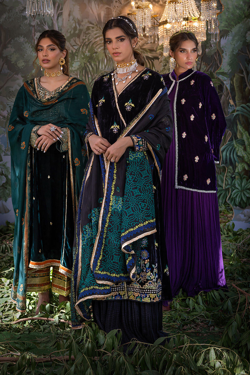 Ansab Jahangir | Bow Velvet Edit | ESMERALDA