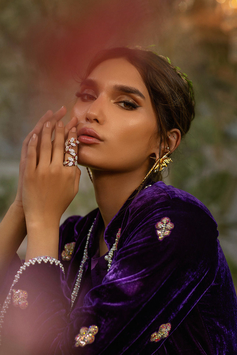 Ansab Jahangir | Bow Velvet Edit | IRISA