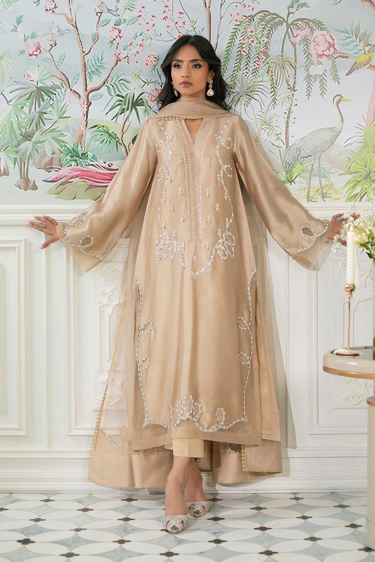 Annus Abrar | Sehr Eid Luxe | Alyra Sand