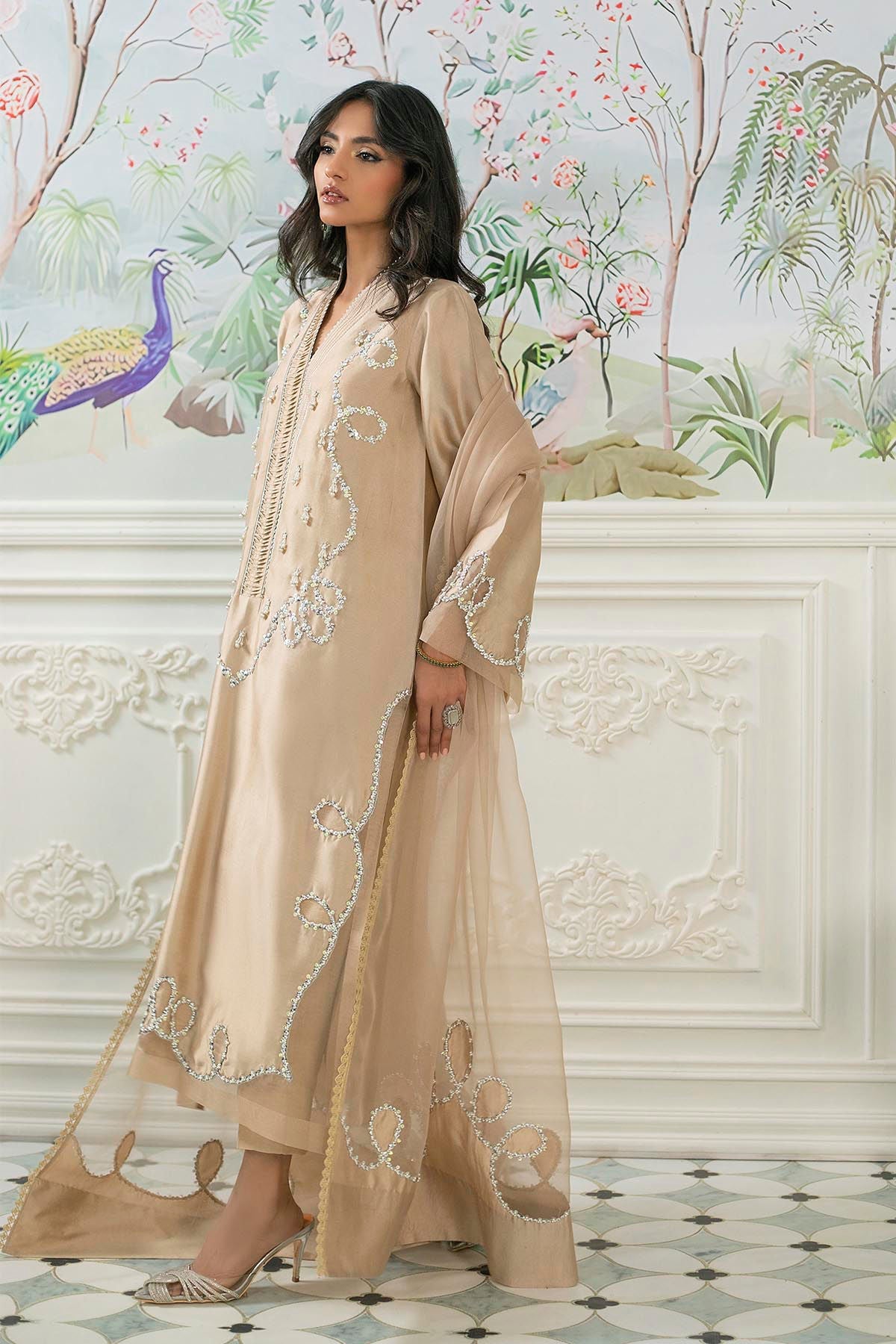 Annus Abrar | Sehr Eid Luxe | Alyra Sand