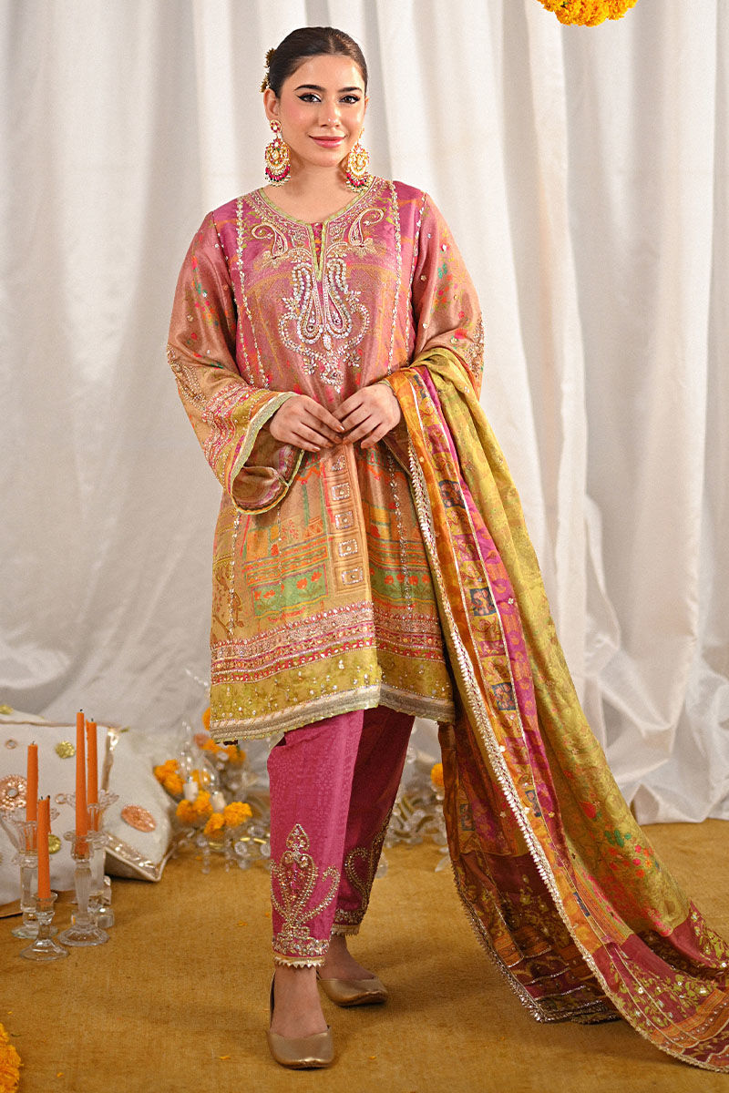 Ansab Jahangir | Marigold and Gota Formals | MOMAL