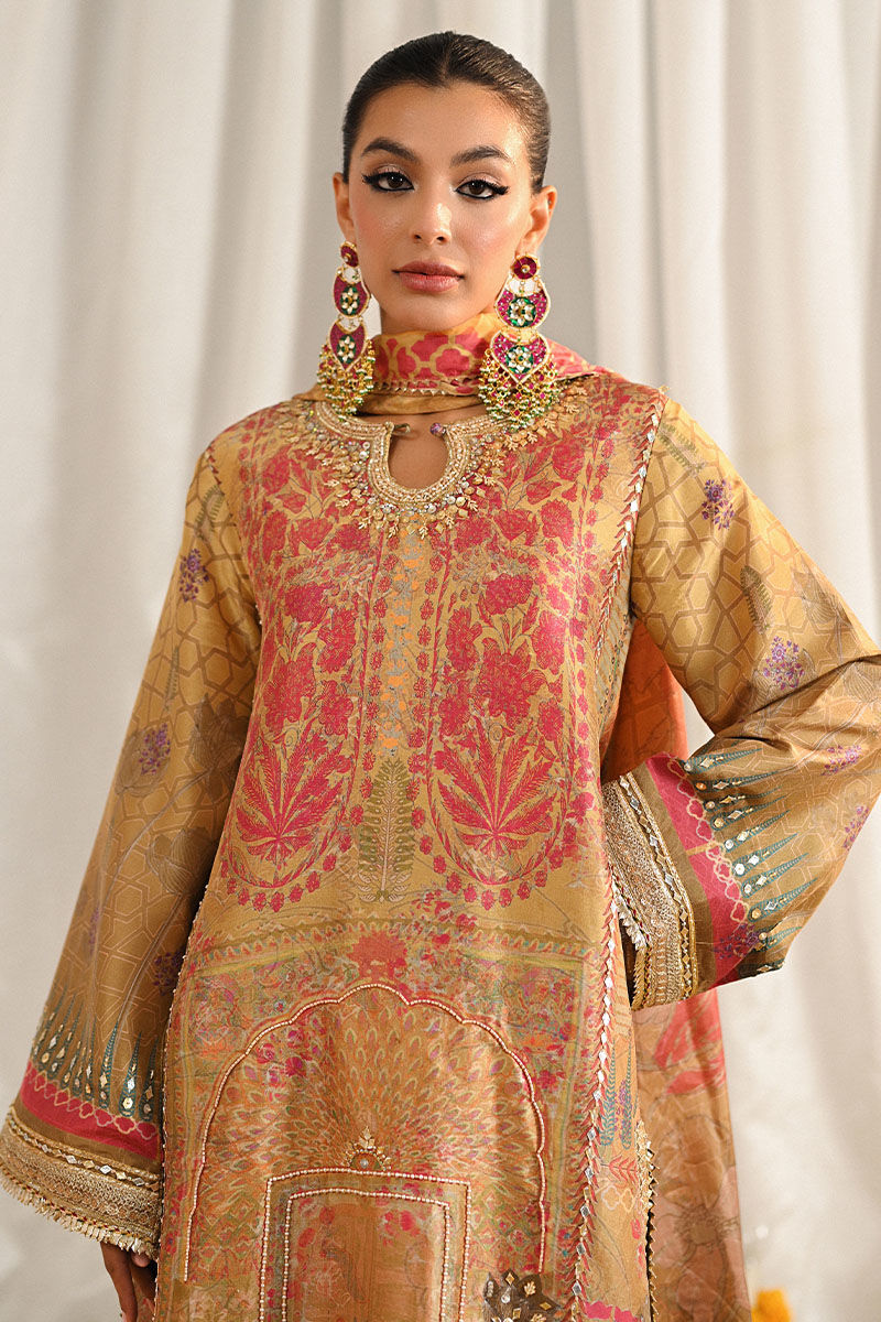 Ansab Jahangir | Digital Silk | Asmara Shirt and Dupatta