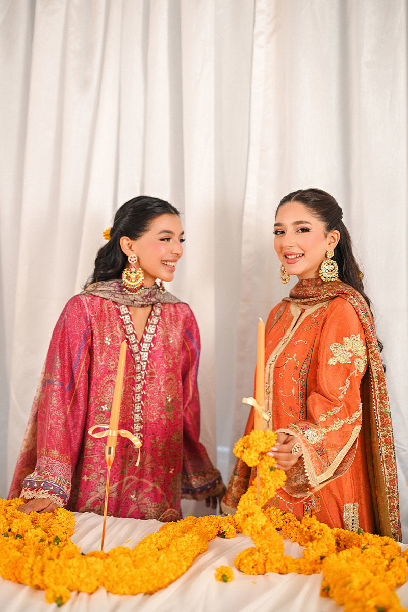 Ansab Jahangir | Marigold and Gota Formals | HANEEN