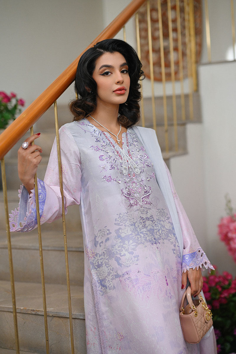 Ansab Jahangir | Secrets and Silk Eid Edit Silks 25 | Marisca Shirt and Dupatta