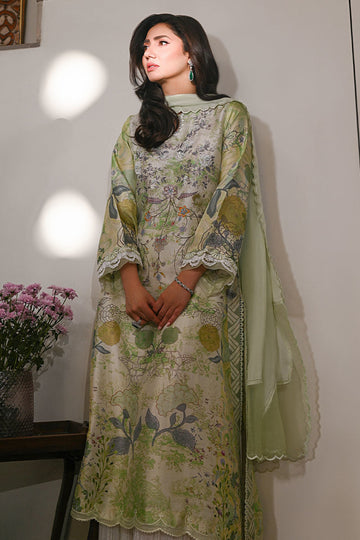Ansab Jahangir | Digital Silk | Lyra Shirt and Dupatta