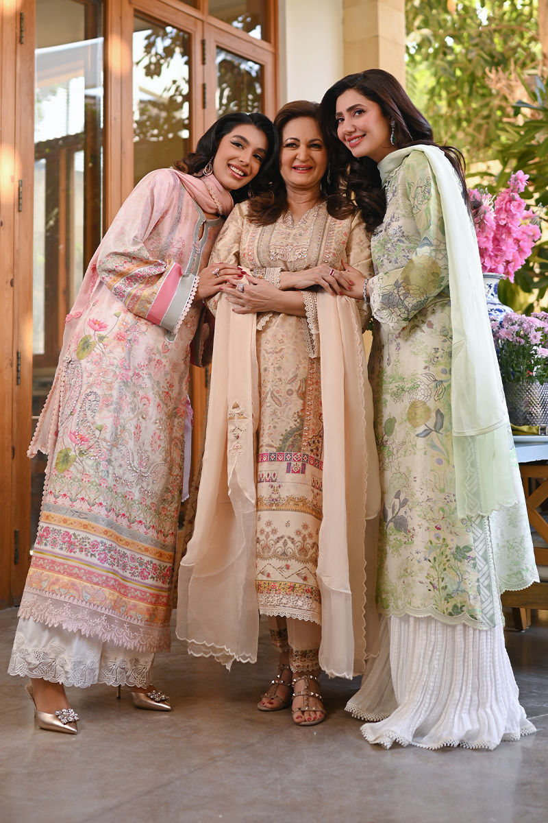 Ansab Jahangir | Secrets and Silk Eid Edit Silks 25 | Sable Shirt and Dupatta