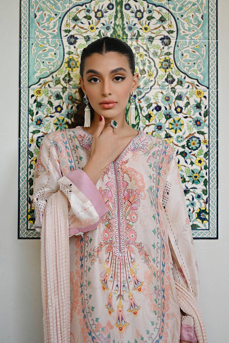 Ansab Jahangir | Secrets and Silk Eid Edit Silks 25 | Liora Shirt and Dupatta