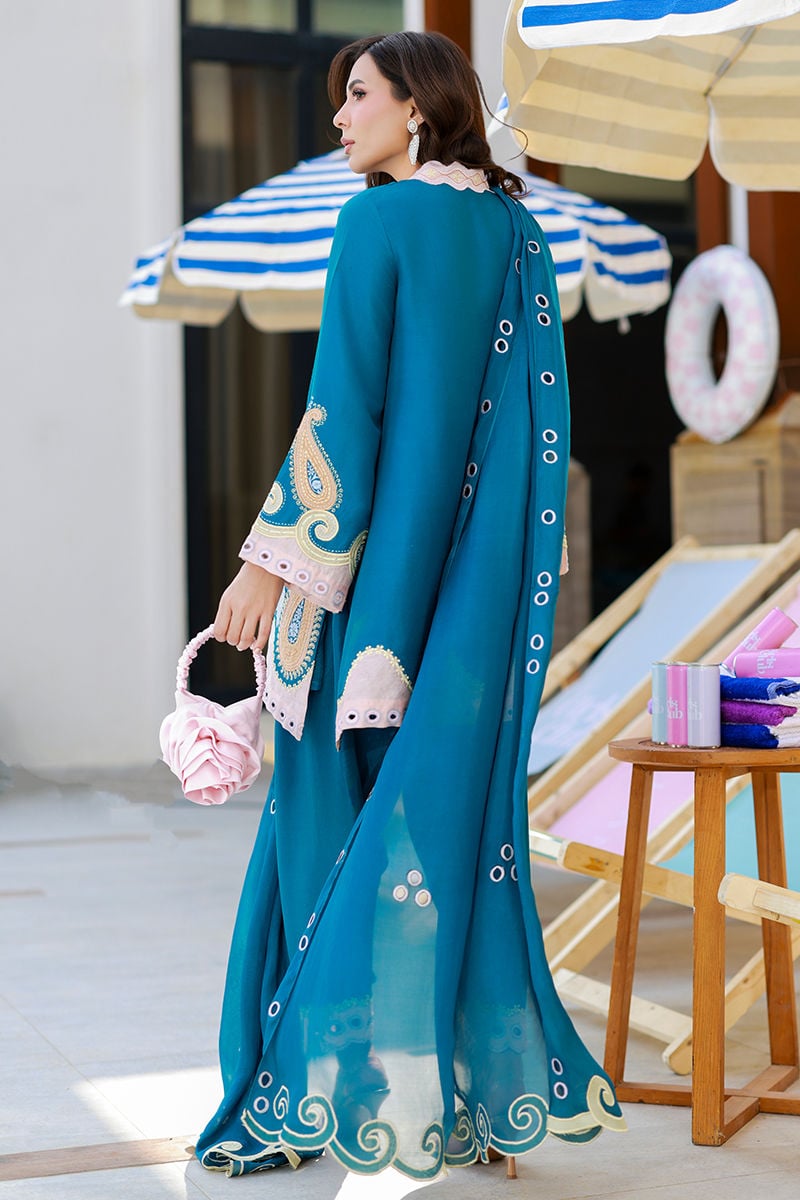 Ansab Jahangir | The Girls Eid Luxury Pret 26 | Mavi