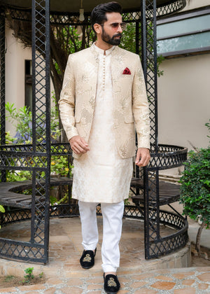 Edge Republic ER 2073 Unique Gold Prince Coat For Men