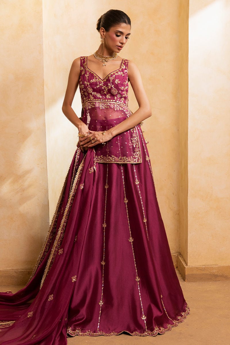 Ansab Jahangir | Artisan Prints 26 |Berry Velour