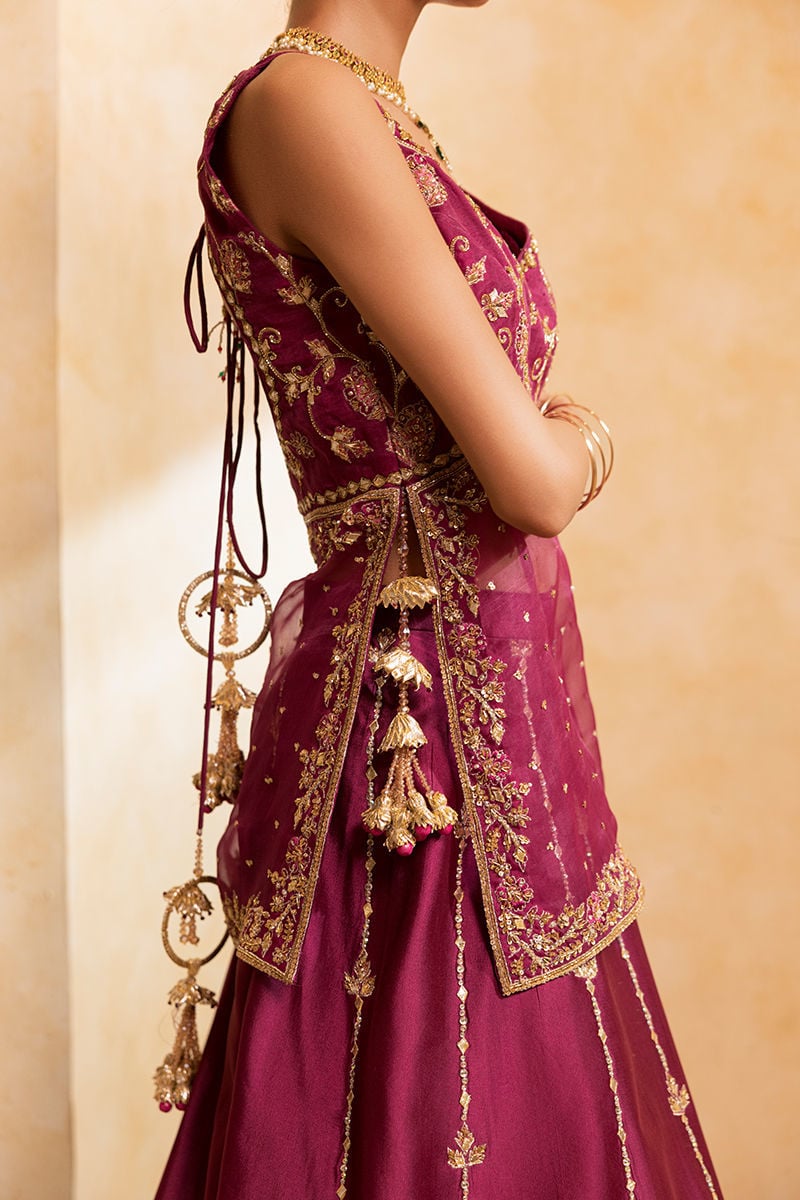 Ansab Jahangir | Artisan Prints 26 |Berry Velour