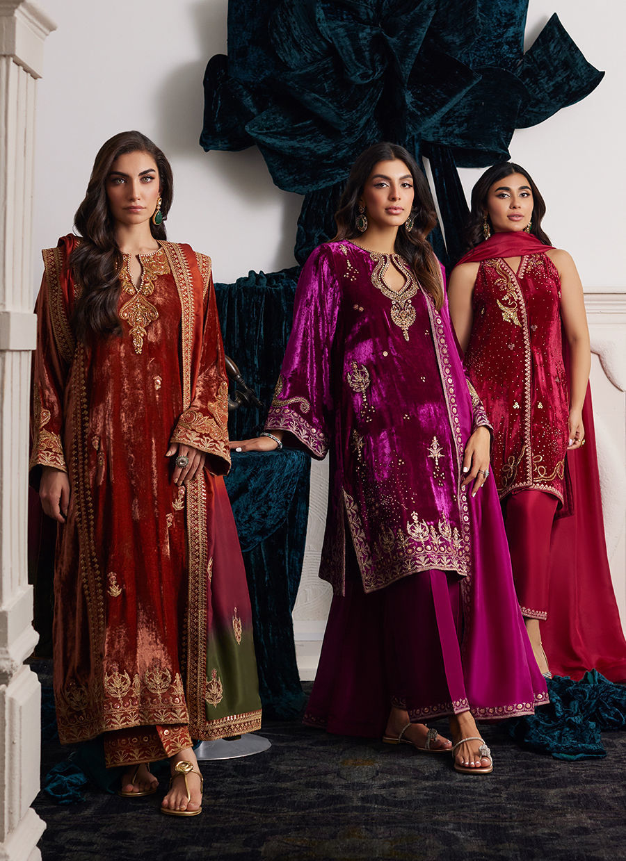 Farah Talib Aziz | Velvets The After Party | ISMAYA SHIRT AND DUPATTA