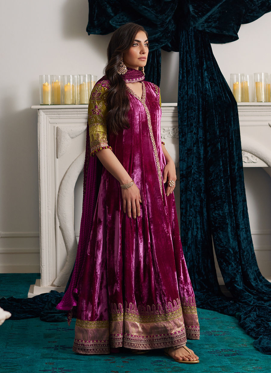 Farah Talib Aziz | Velvets The After Party | WYNN ANGRAKHA AND DUPATTA