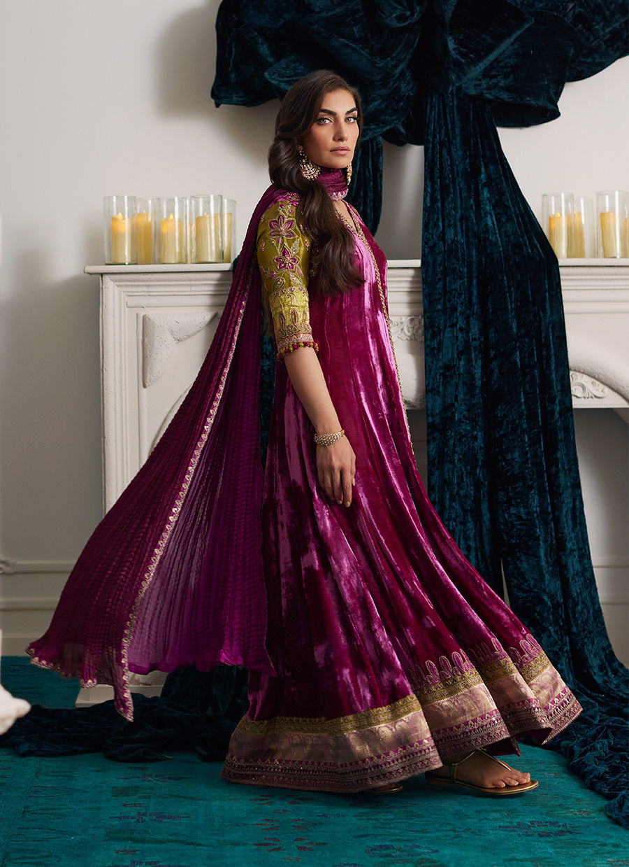 Farah Talib Aziz | Velvets The After Party | WYNN ANGRAKHA AND DUPATTA