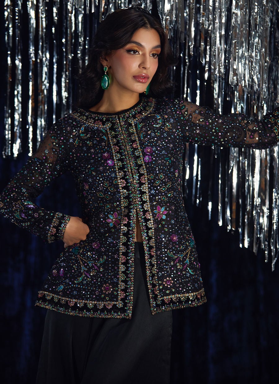 Farah Talib Aziz | Velvet Fete 4 | Lumi Organza Jacket