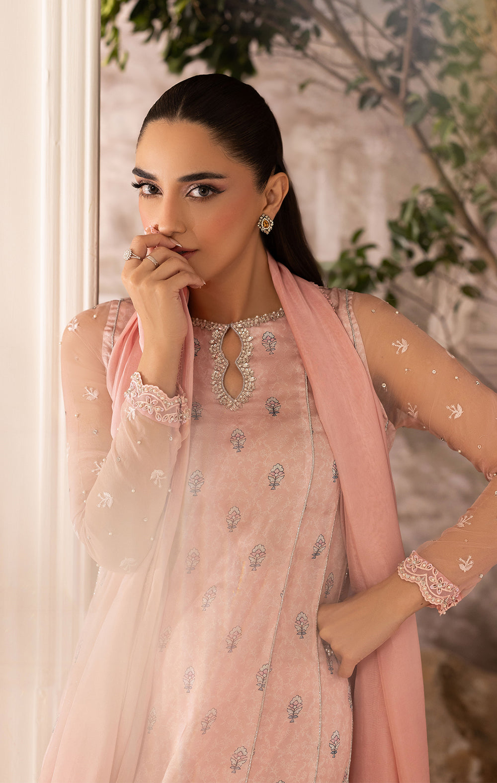 Maya | Eloura Silk Pret 25 |LUNARA - by Libasekhas UK - Registered Vendor of : Maya - 100% Original Designer Dress