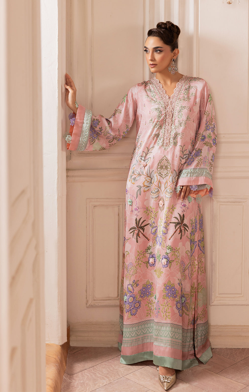 Maya | Eloura Silk Pret 25 |OLEA - by Libasekhas UK - Registered Vendor of : Maya - 100% Original Designer Dress