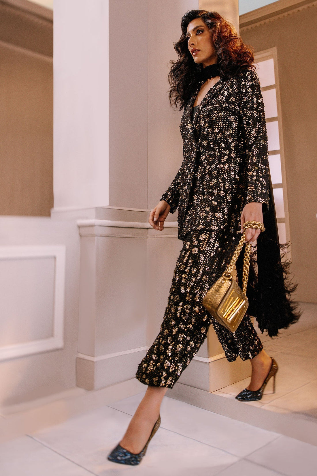 Elan | Demi Couture Onirique | NUIT ÉTOILÉE (EP-20879) -  Elan Formal - Original Designer Dress - House of Maryam