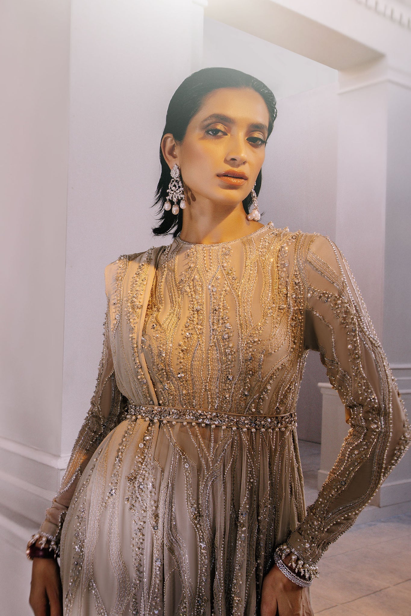 Elan | Demi Couture Onirique | LUISANTE D'OR (EP-20856) -  Elan Formal - Original Designer Dress - House of Maryam