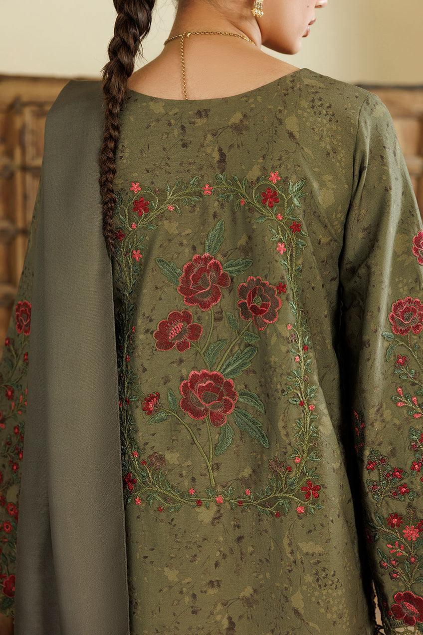 Iznik | Pre-Fall '26 | IPF-27 Embroidered Printed Viscose Linen