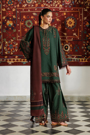 Iznik | Pre-Fall '26 | IPF-32 Embroidered Printed Viscose Linen