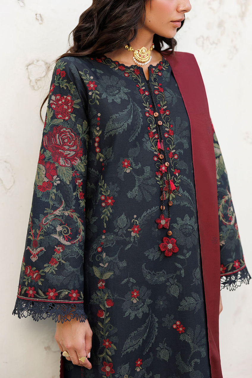 Iznik | Pre-Fall '26 | IPF-31 Embroidered Printed Viscose Linen