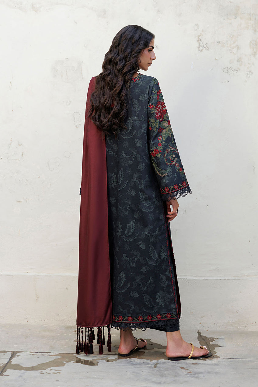 Iznik | Pre-Fall '26 | IPF-31 Embroidered Printed Viscose Linen