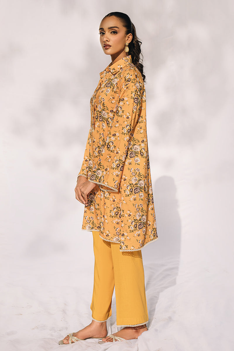 Cross Stitch | Daily Wear | FLORAL GOLD