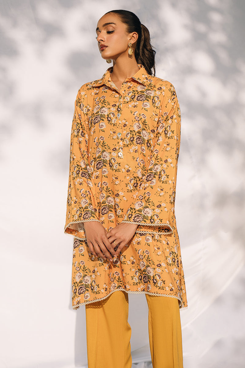 Cross Stitch | Daily Wear | FLORAL GOLD