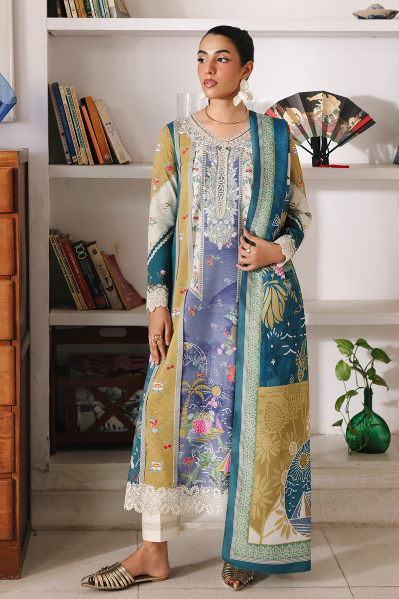 Qalamkar | QPrints Winter 25 | QW-10 (A) ALINA